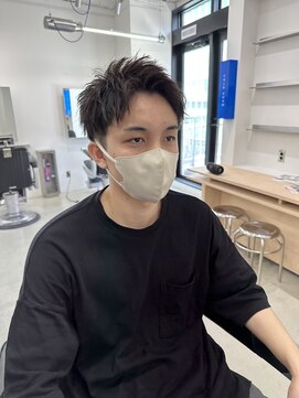 ロンド ローガン 名駅(Lond LOGAN) メンズ短髪アップバングショート名駅名古屋