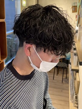 リット バイ フィフス 天文館店(Lit. by fifth) 波巻きスパイラルパーマメンズマッシュパーマツイストパーマ