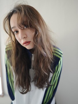 アミリ 代官山(AmiLi) デザインカラー/オリーブベージュ/ウエットヘア【代官山】