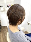 【GLOSS心斎橋】明るめブラウン×ショートヘア