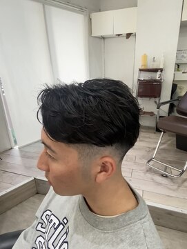 メンズ サロン ドット トウキョウ 町田店(men's salon dot. tokyo) かきあげフェード