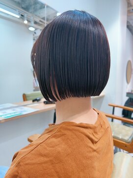 シビバイレボ(CIBI by revo) 地毛風カラー/ナチュラルレイヤーカット/ショートボブ[船橋]