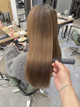 トリニティ 本厚木(trinity) 酸性ストレート地毛風艶髪ロングヘア
