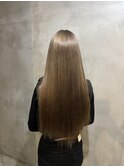 プルエクステベージュスタイル