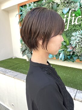 アフロートpd+ KOBE(AFLOATpd+) 20代30代40代大人可愛い丸みショート