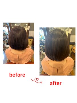 グリーンルーム(GREEN ROOM) 【人気No.1】髪修復！ハリコシ艶カラー＆カットコース