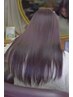 ”人気No.2”透明感カラー＋プレケア+ヘアリノベーションwithTOKIO　￥13200→