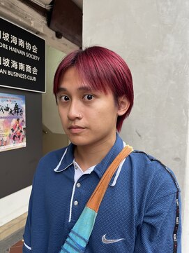 グリンプス 大濠店(Glimpse) men’s red hair