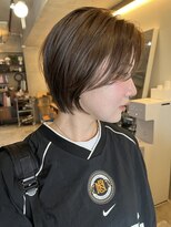 ナループロア ルームー(Nalu pu loa ROOMOO)&nbsp;ボブレイヤーカット/レイヤーショートカット