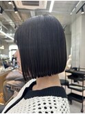 イメチェンヘアスタイル/外ハネボブ/美髪のススメ/ワイドバング