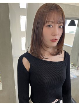 ヘアサロン フラット(Hair salon flat) ミディアムレイヤー