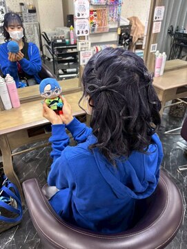 エヌエービー 池袋店(N.A.B.) ハーフツインテール