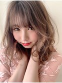 イメチェン/ホワイト/外ハネボブ/美髪/RrSALON angie 豊田大林