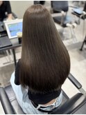 《酸熱トリートメント》透明感グレージュ