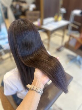 フォルテ 藤枝エピ店 秋に向けた透明感カラー