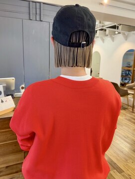 ヨハク 大阪梅田中崎町(yohaku) <2>切りっぱなし×ブリーチ♪メンズカット・ボブも人気