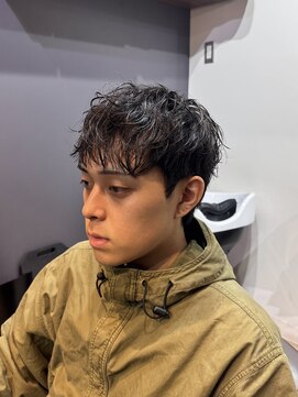 クロムトウキョウ ザ バーバー 新宿本店(CHROM TOKYO the Barber) シャドウパーマ/メンズ/ツーブロ