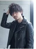 ツイストスパイラルメンズカットツーブロックメンズショート
