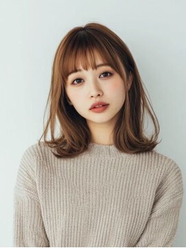 レリーオーファ 六甲(RelyOfa) 白髪ぼかしミディアム立体感カラー[六甲/白髪ぼかし]