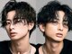 レブヘアー 西院(LEVHAIR)の写真/束感・ツヤ感が出る<波巻きスパイラルパーマ>は、無造作な印象もありつつ、綺麗なシルエットに[西院]