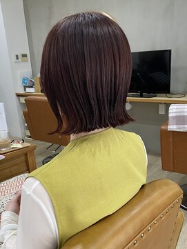 メアリー バイ メリー(marry by merry) 【立町メアリーバイメリー】☆切りっぱなし☆×ピンクブラウン☆