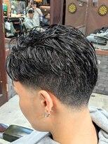 フォーコーナーズカットショップスリーセント 栄(FourCornersCutShop 3/cent)&nbsp;【テーパーフェード】