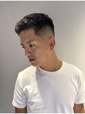 MEN’S HAIR/サーフカール/刈り上げセンターパート／飯田橋E