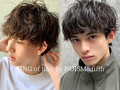 キングオブヘアバイノイズアンドフィフス 京都駅前店(KING of hair by NOISM&fifth)の写真