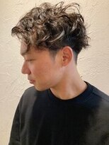 ソレイユ シンサカエ(SOLEIL SHINSAKAE)&nbsp;メンズ定番♪ツーブロック×無造作パーマ☆