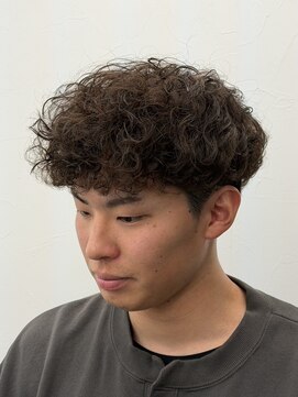 スター(STAR) 【あま市メンズ】くるくるプードルパーマ