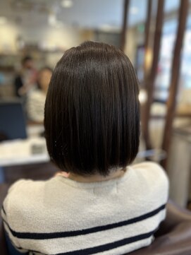 五感鷹匠 髪の診療所 柔らかボブ