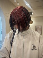 ラヴィズム 栄店(LUVISM)&nbsp;ミディアム/ボブ/レイヤー/ダブルカラー/ブリーチ/顔周りカット