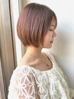 カバーヘア ブリス 志木南口駅前店(COVER HAIR bliss)&nbsp;ひし形ショートボブ/似合わせカット/透明感カラー艶髪p志木
