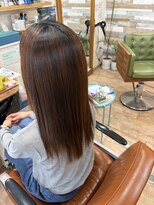 ハウオリ ヘアーワークス(Hauoli hair works)&nbsp;艶々おさまり柔らか縮毛矯正