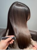 髪質改善ストレート＋似合わせカット