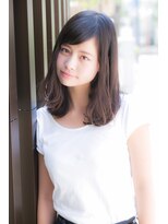 ジャン クロード ビギン 表参道店(JEAN CLAUDE BIGUINE)&nbsp;【愛されロブ×バレイヤージュ】ロブにも動きを！20代30代40代