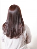 暗髪 イルミナコーラル 黒髪 ストレート【VIST 武田元気】