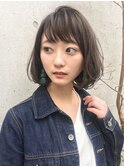 【GARDEN川谷】20代30代大人可愛い小顔ナチュラルボブ