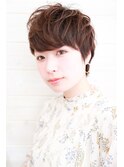 [OCEAN Hair&Life]大人可愛い☆マニッシュショート☆毛先パーマ
