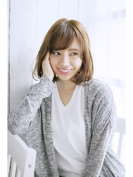 セントラル プラスエヌ(CENTRAL+n) 20代30代40代 ノンストレスなスリークボブ【草津】