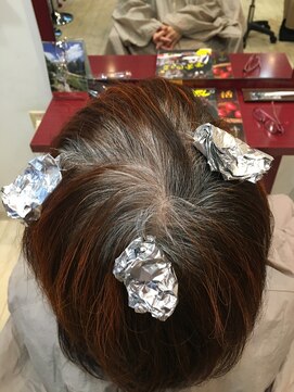 ココアール けやき通り(COCO.R) ヘアマニキュアで白髪染め☆　頭皮ストレスなし