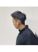 アップバングショート