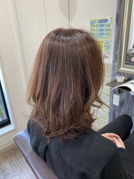 スピニングヘアティアナ(spinning hair Tiana.) チョコレートカラー