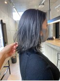 ブリーチ無しアッシュカラー