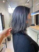 サン(son)&nbsp;ブリーチ無しアッシュカラー