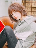 ココアブラウン♪大人かわいい♪前髪