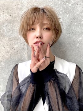 ユアーズ ヘア 恵比寿本店(youres hair) ミニマム可愛い♪ひし形ショートボブ