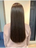 杉嶋梨紗 髪質改善 イメチェン イヤリングカラー グレイ