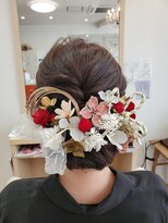 ヘアーズ 本店(HAIRZ)&nbsp;《HAIRZ》一原☆成人式スタイル