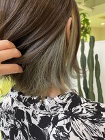 サロンドボウイ(Salon de Bowi)&nbsp;グリーン系インナーカラー